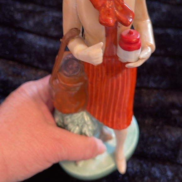 1960s Series II TUPPERWARE Consultant Award FIGURINE Interpur EUC w Sicker - Picture 10 of 10